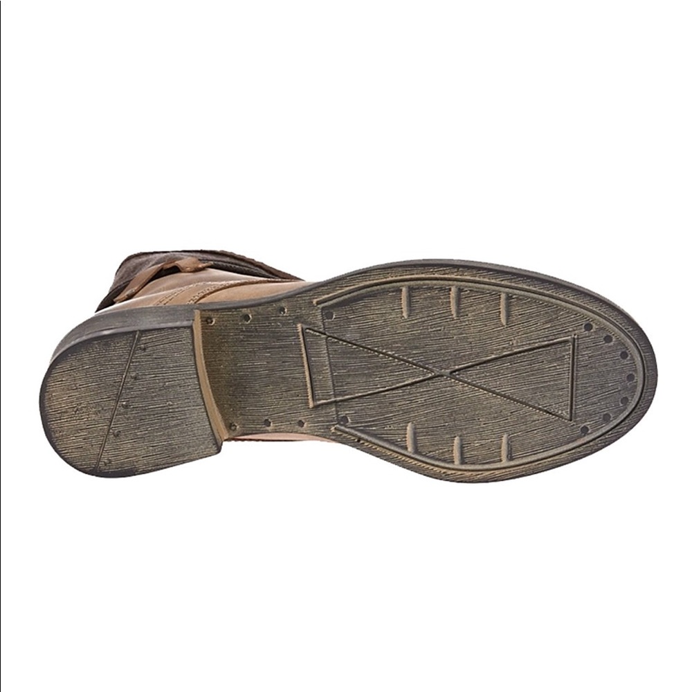 Free People Burnished Stitched Combat Boots - Picture 5 of 6